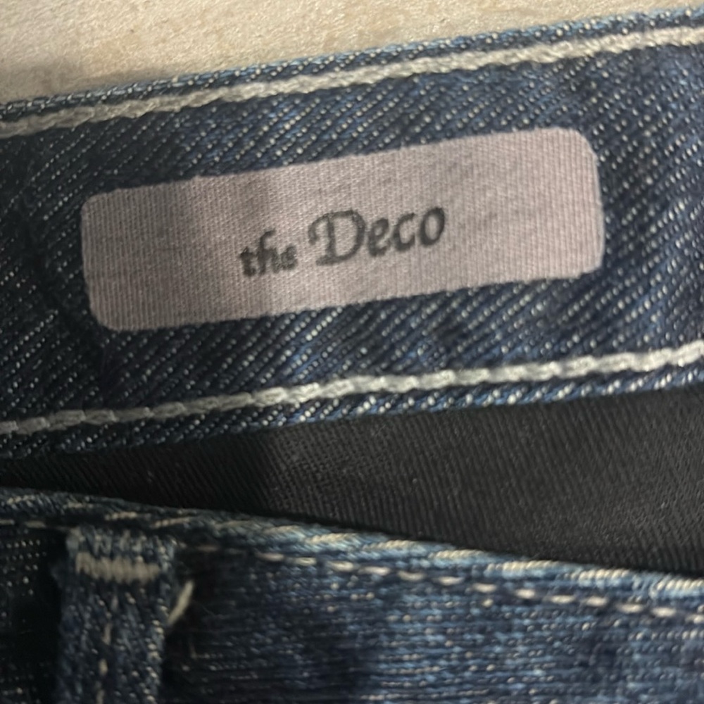 🅁🄰🅁🄴 AG Adriano Goldschmied Flare Wide Leg the Deco Trouser Jeans - Picture 5 of 7